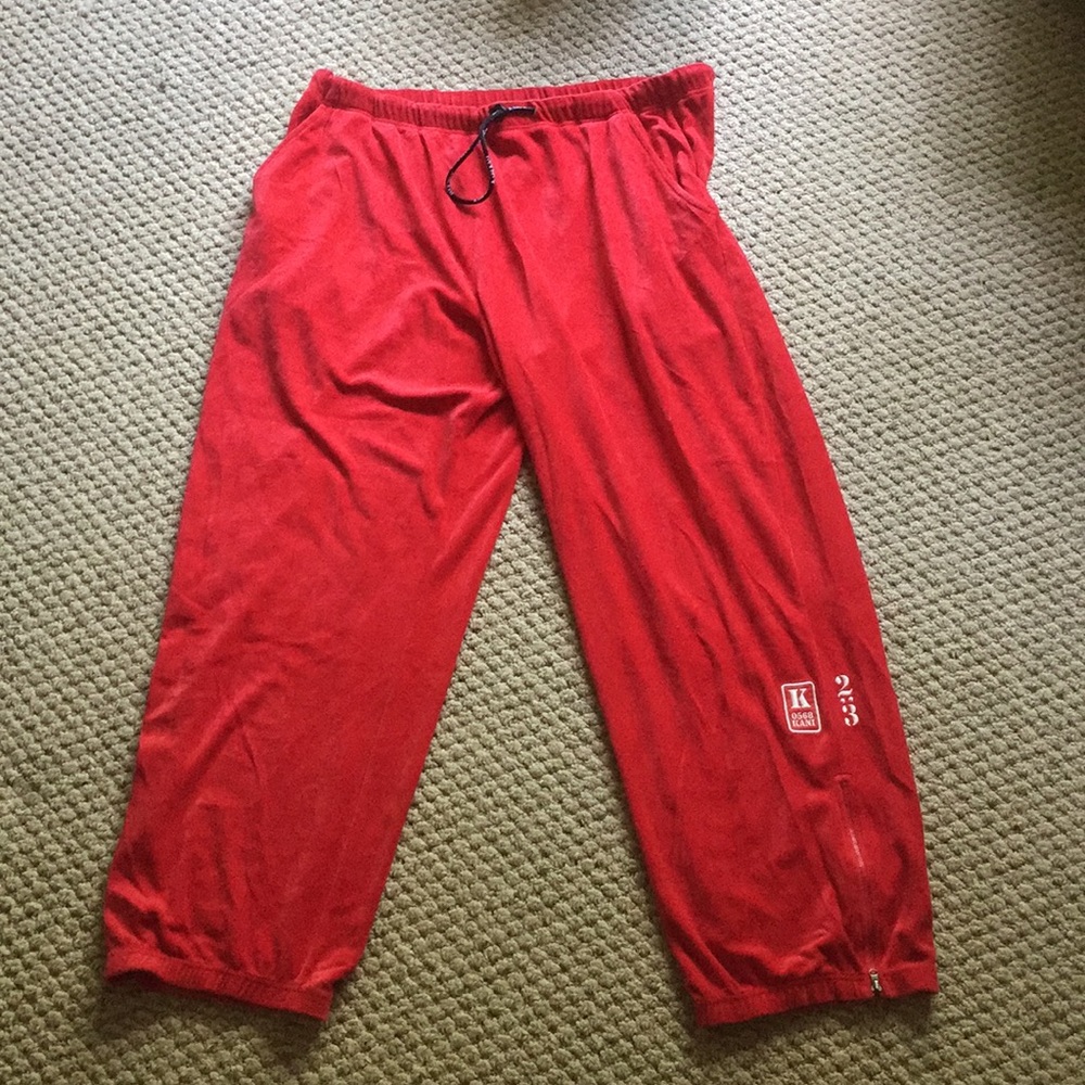 Karl Kani velour pants